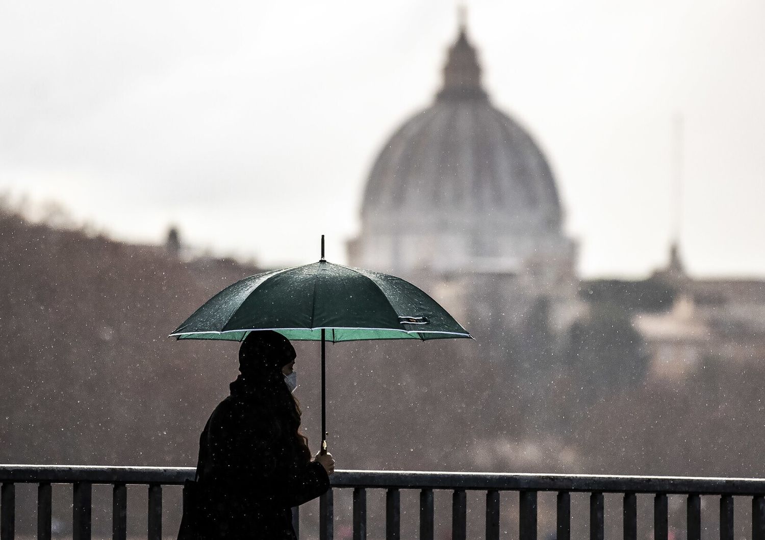 Pioggia a Roma