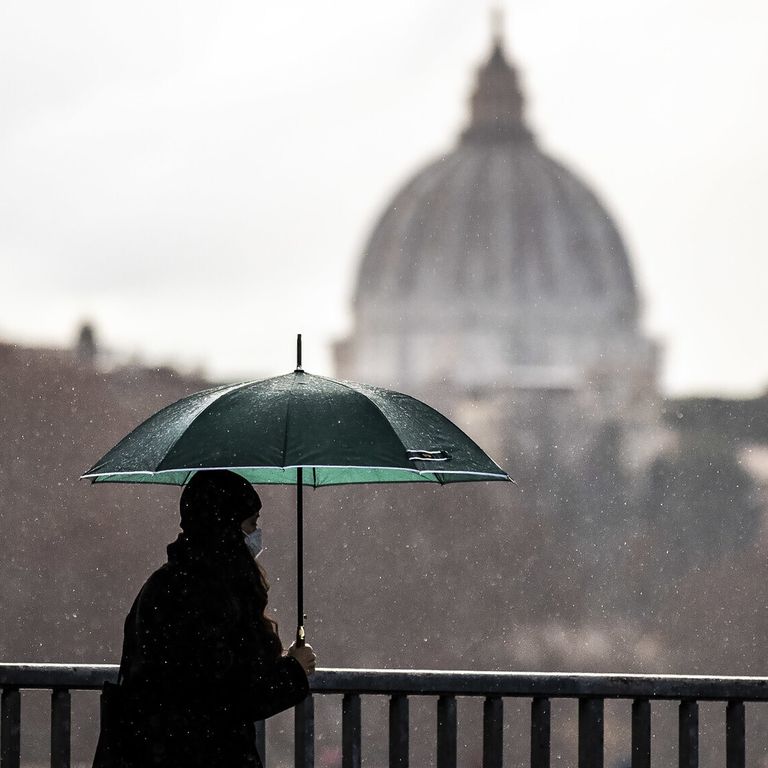 Pioggia a Roma