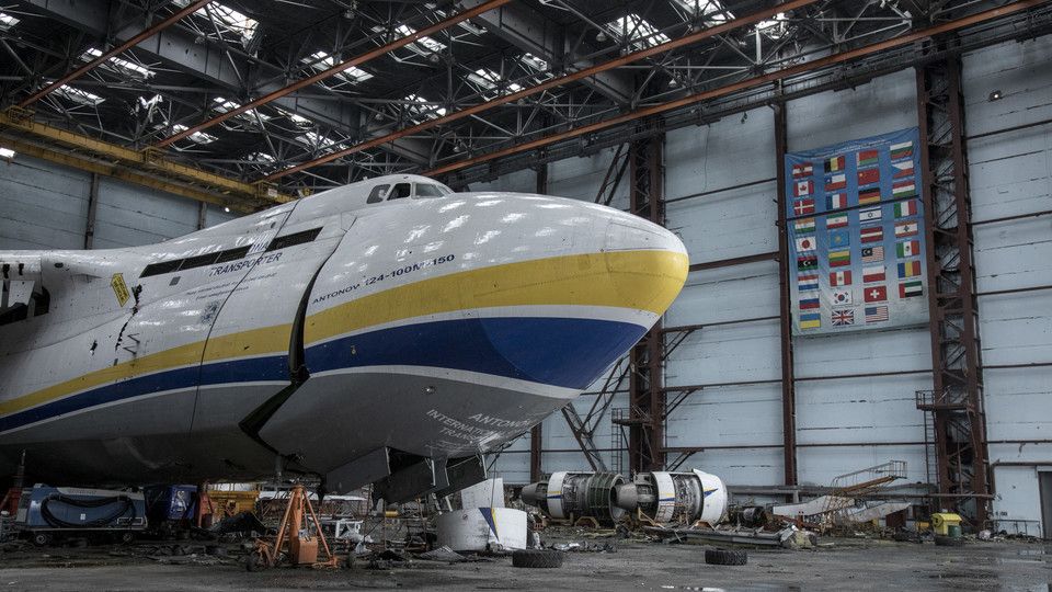 Un Antonov da carico