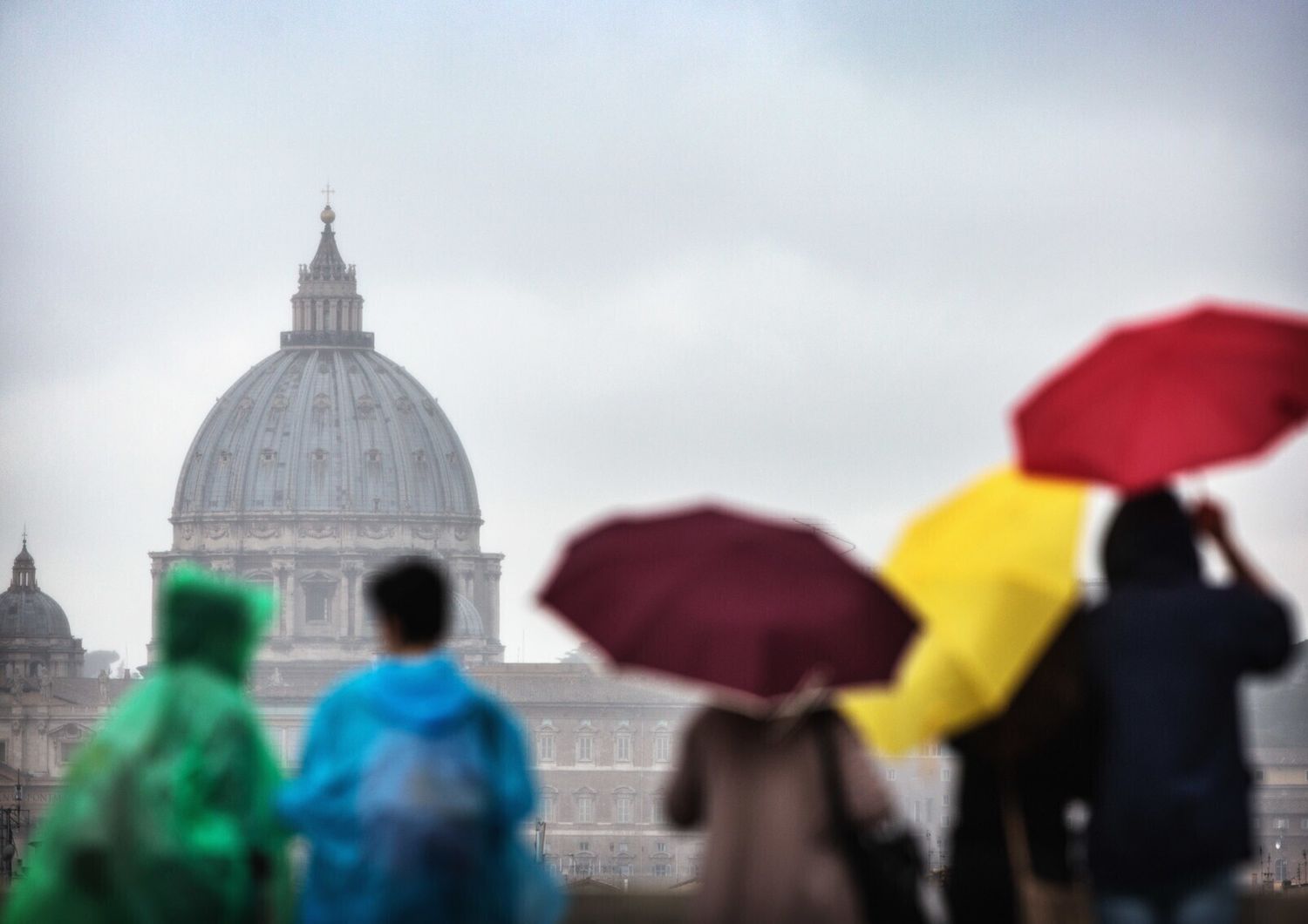 Pioggia a Roma