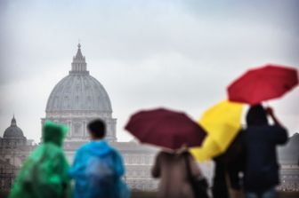 Pioggia a Roma