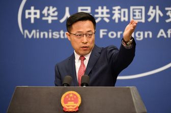 Il portavoce del ministero degli Esteri cinese, Zhao Lijian
