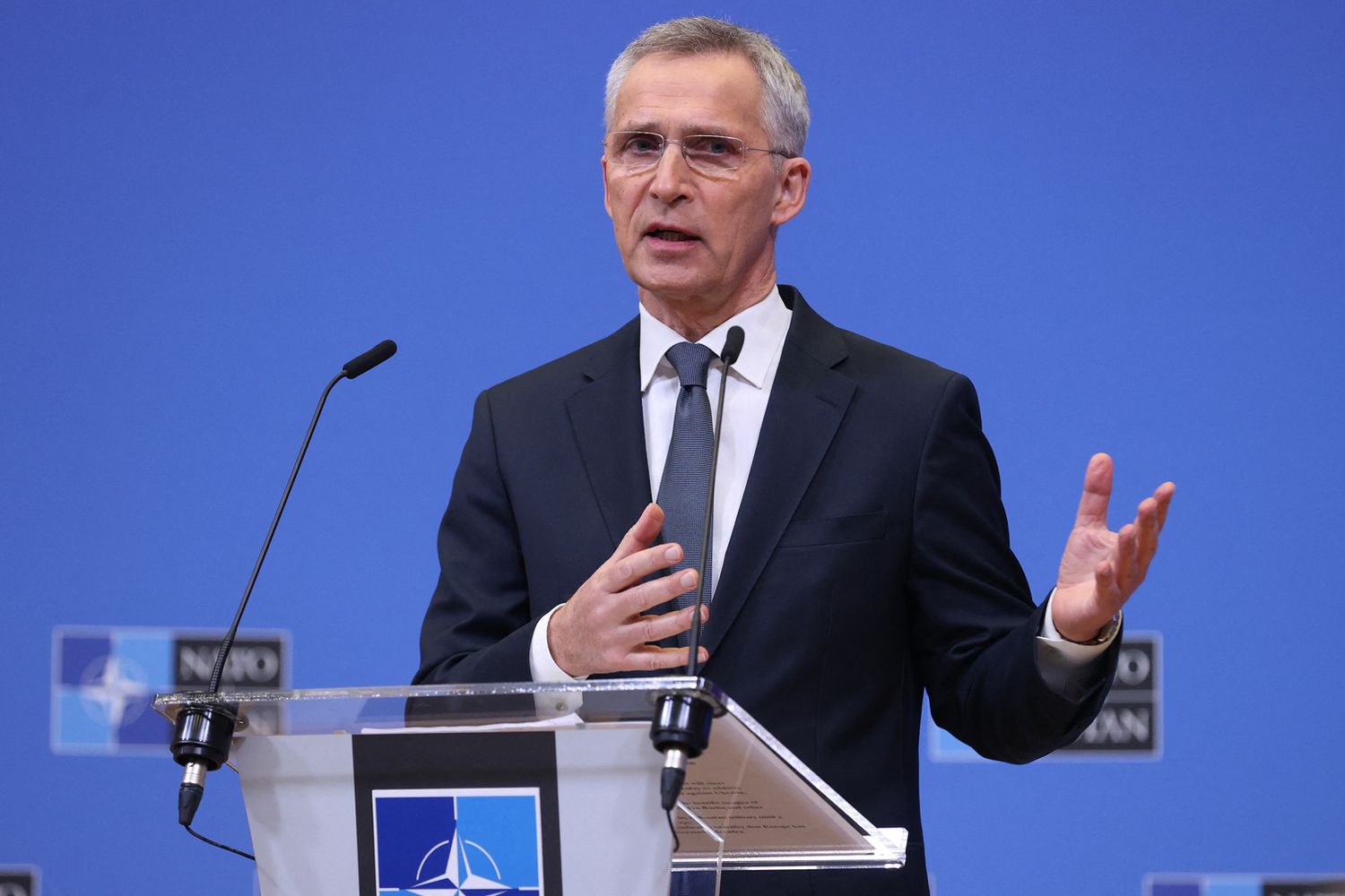 Il segretario generale della Nato Jens Stoltenberg&nbsp;