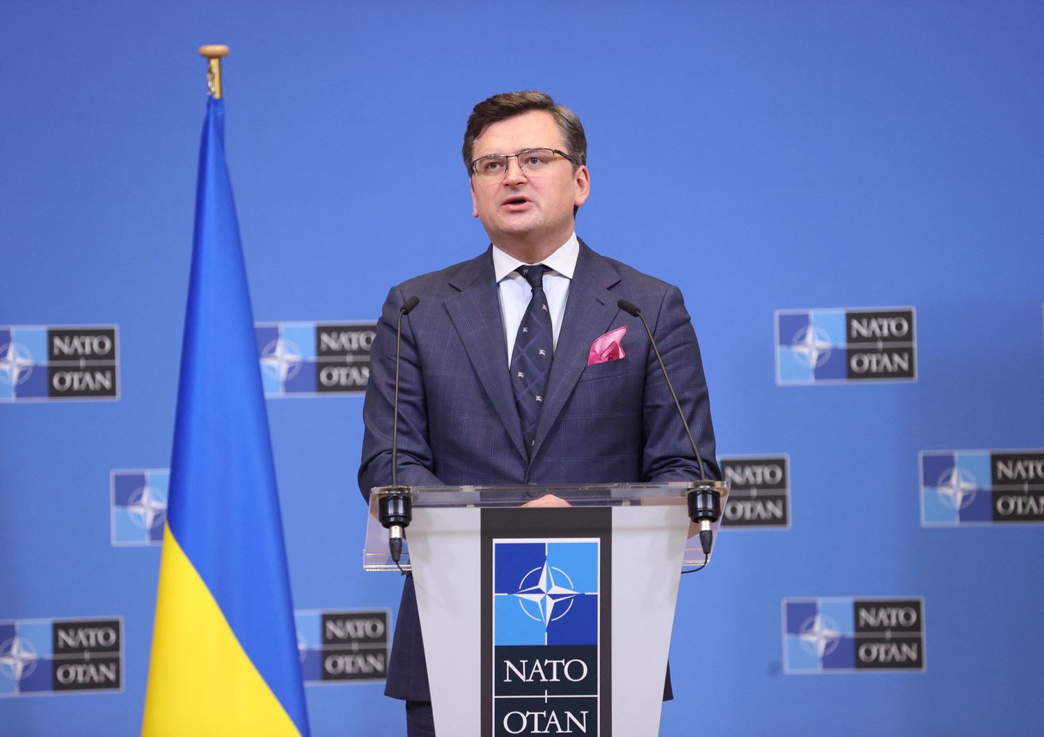 Il ministro degli Esteri dell'Ucraina, Dmytro&nbsp;Kuleba