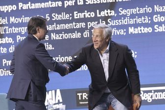 Giuseppe Conte e Antonio Tajani&nbsp;