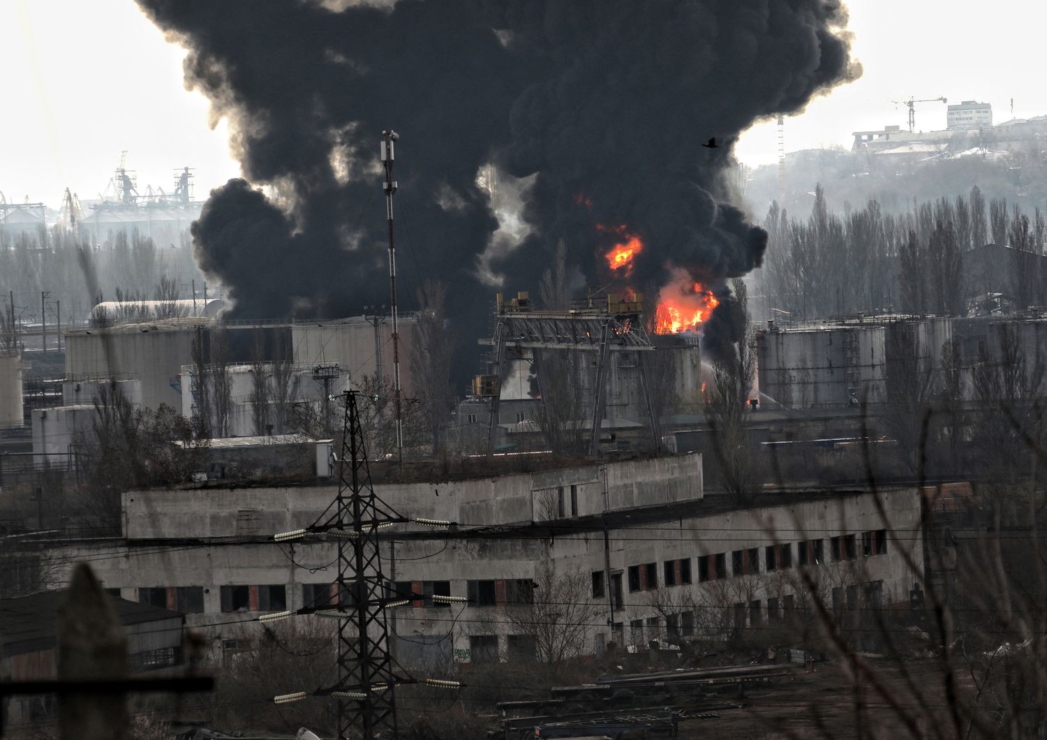 Bombardamenti su Odessa