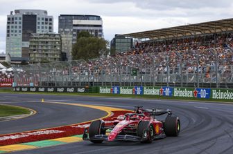 La Ferrari di Leclerc