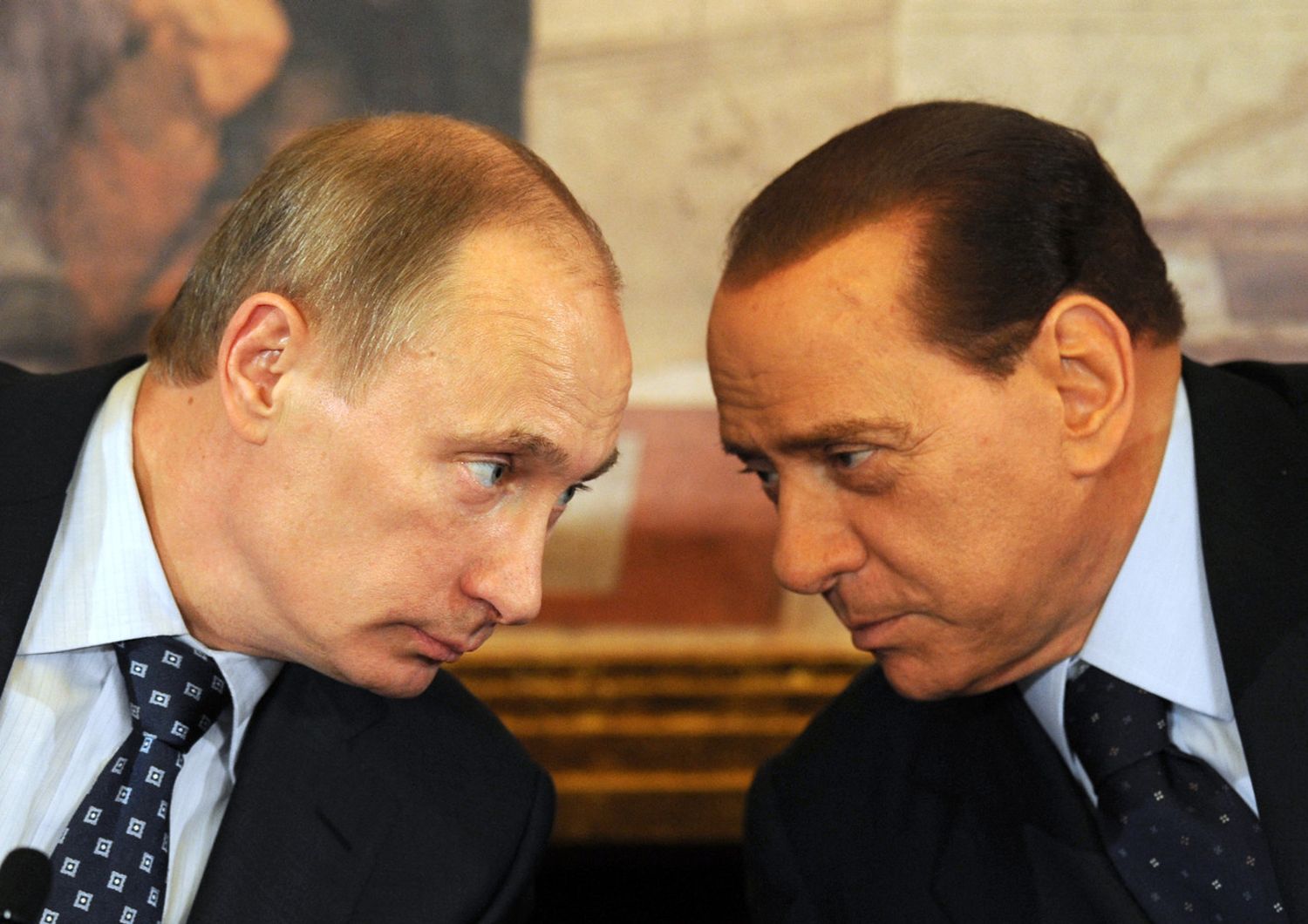 Silvio Berlusconi e Vladimir Putin