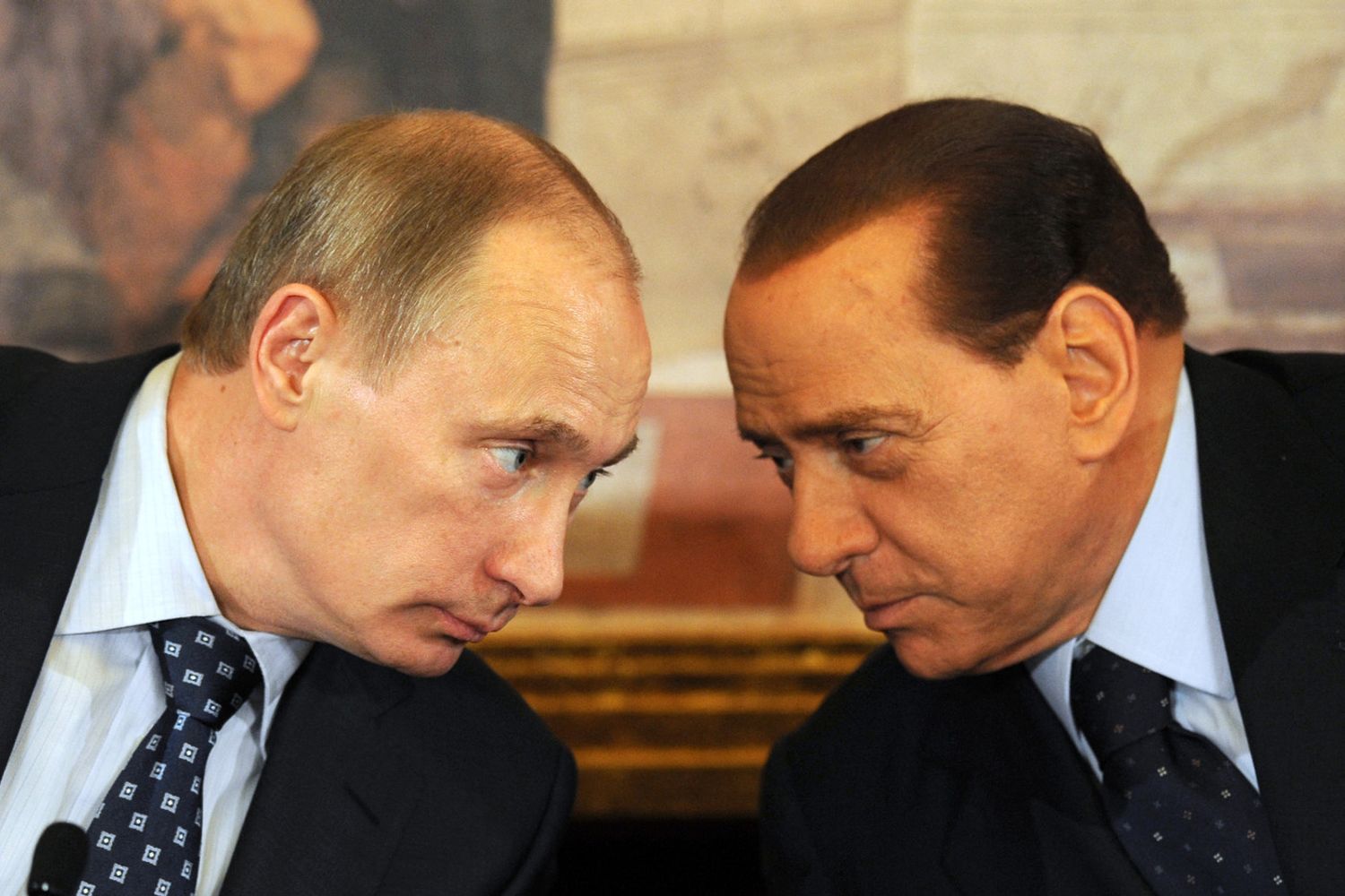 Silvio Berlusconi e Vladimir Putin