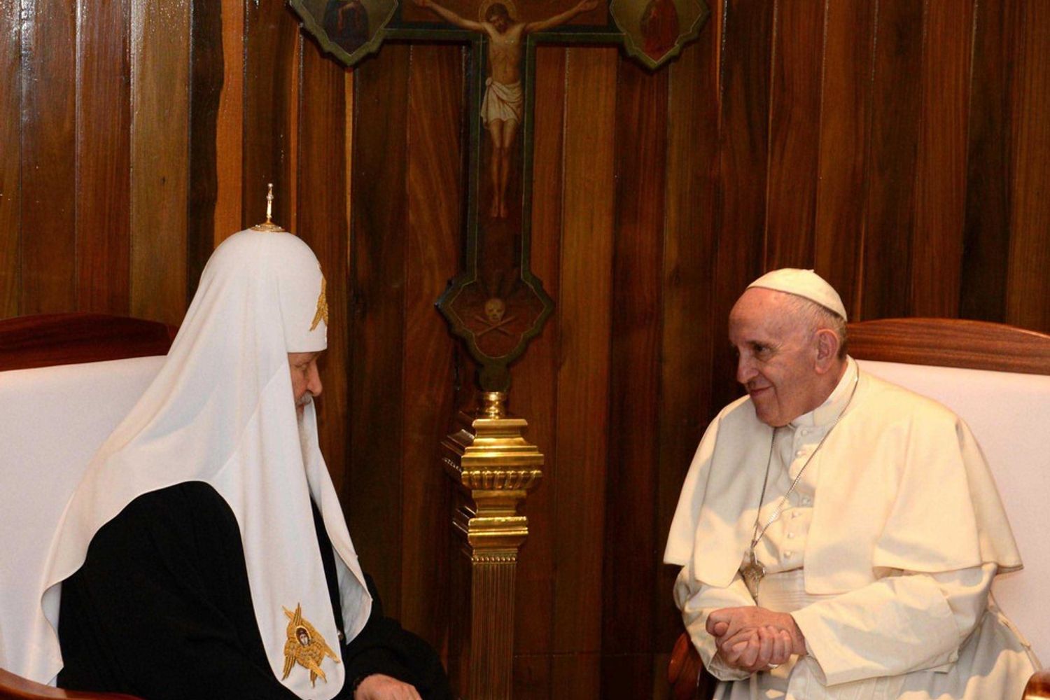 Papa Francesco e il Patriarca ortodosso russo Kirill&nbsp;