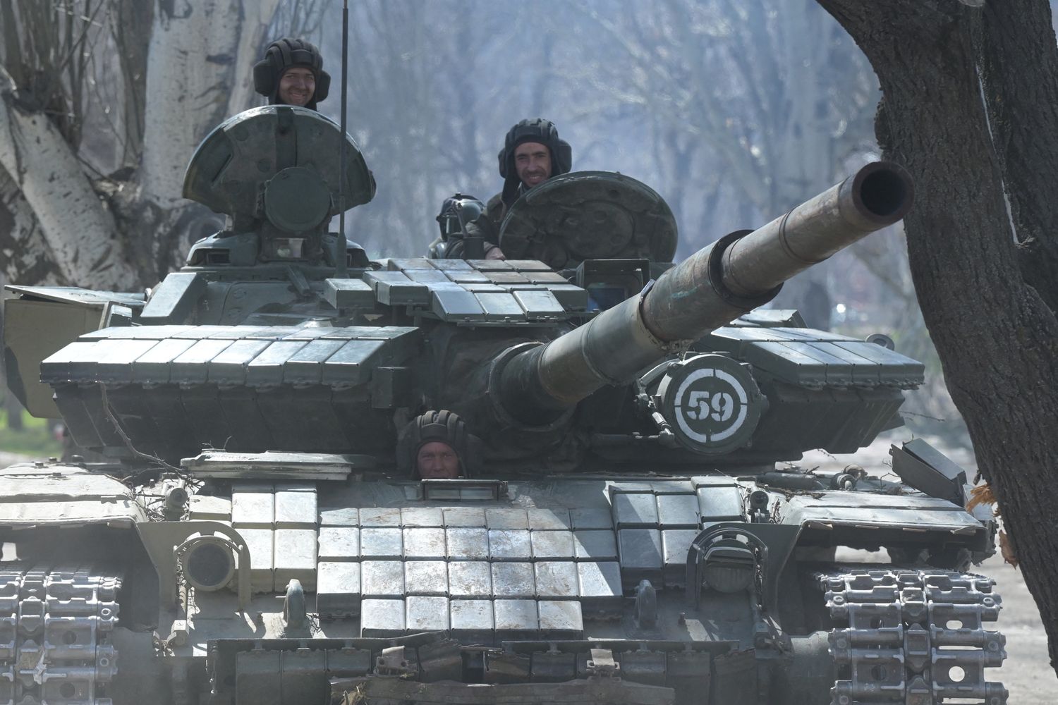 Forze filo-russe a mariupol&nbsp;