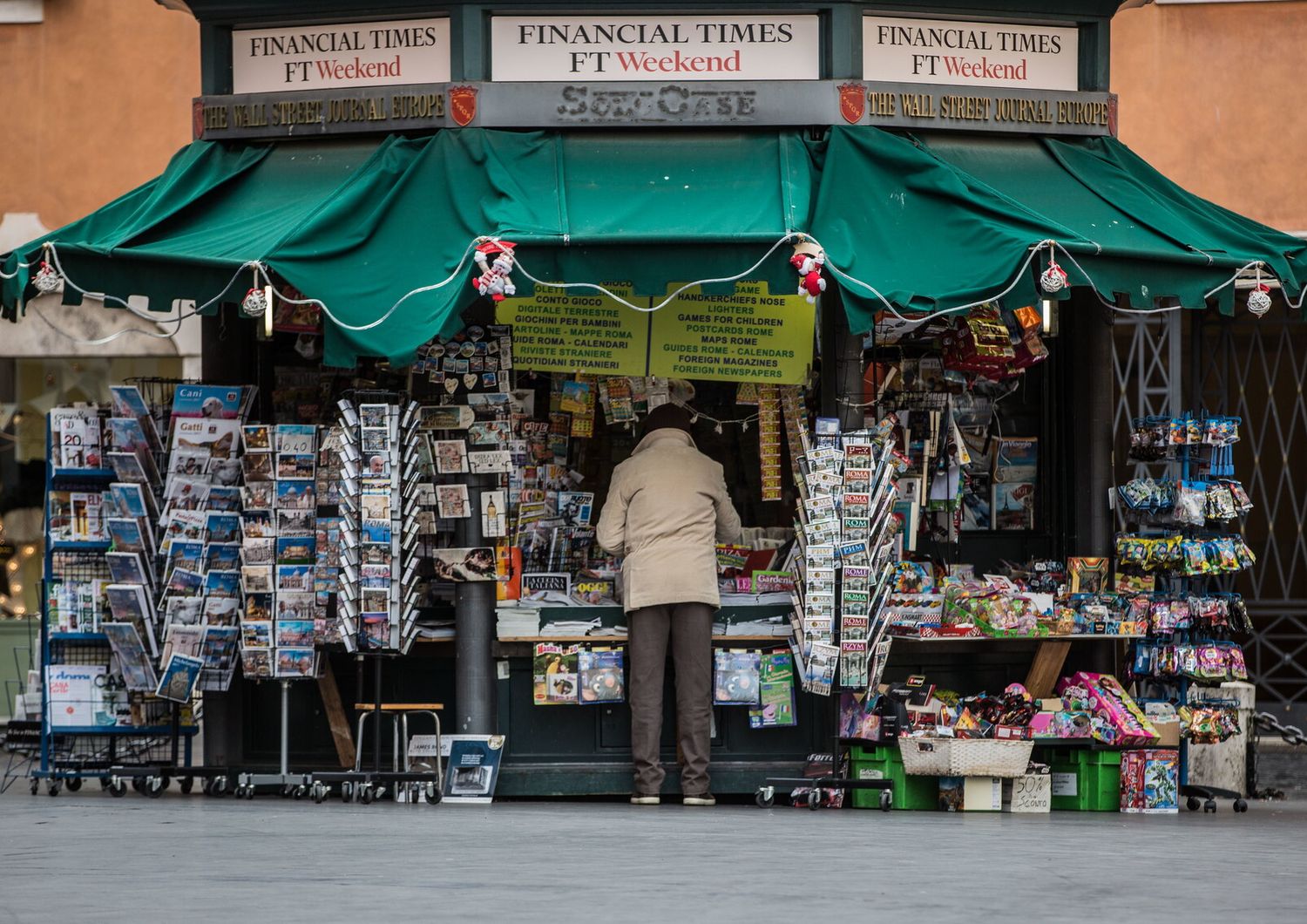 Edicola a Roma&nbsp;