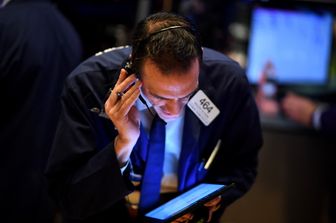 Operatore di Borsa a Wall Street