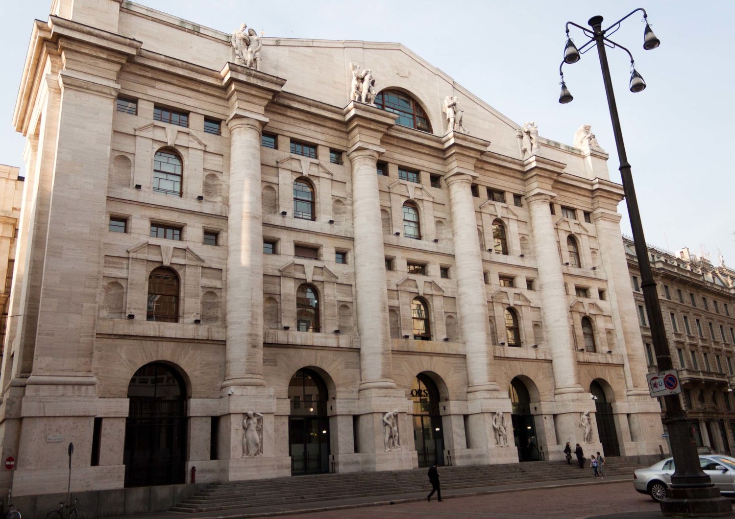 Palazzo Mezzanotte, sede della Borsa di Milano&nbsp;