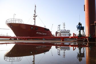 Una nave russa&nbsp;