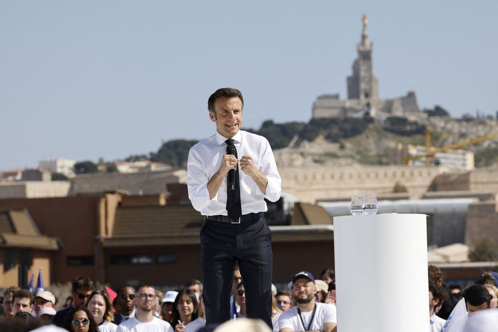 Macron a Marsiglia
