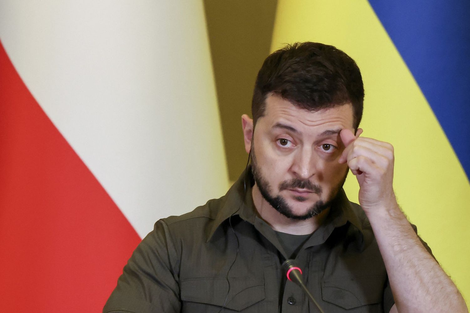 Il presidente ucraino, Volodymir Zelensky