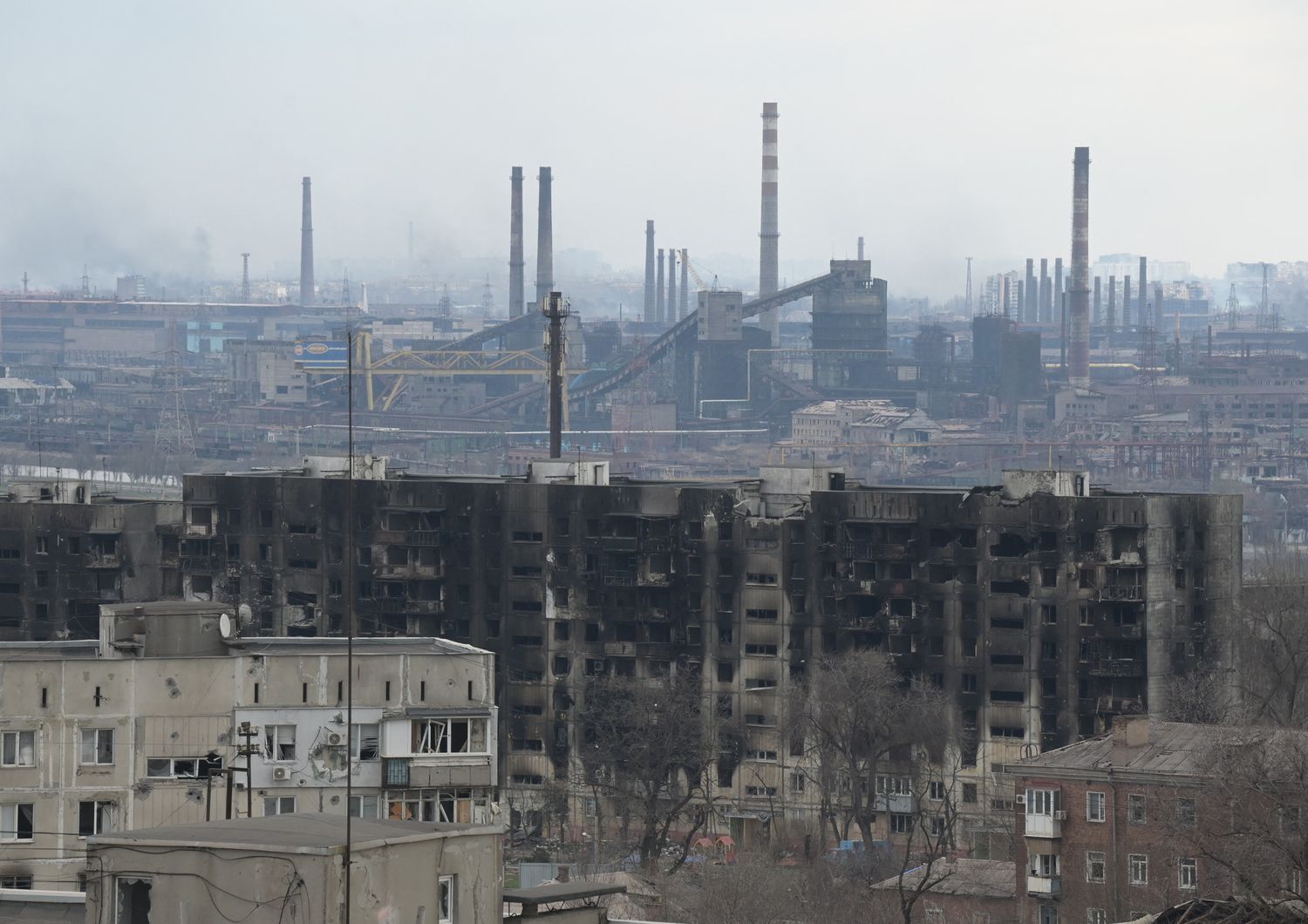 L'acciaieria Azovstal di Mariupol