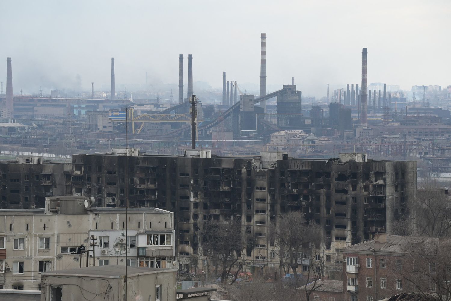 L'acciaieria Azovstal di Mariupol