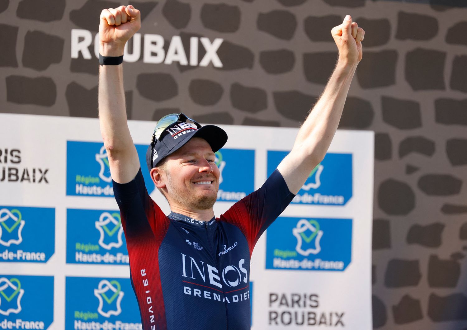 Dylan van Baarle, vincitore della Parigi-Roubaix