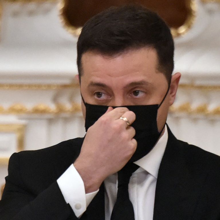 Il presidente ucraino, Zelensky