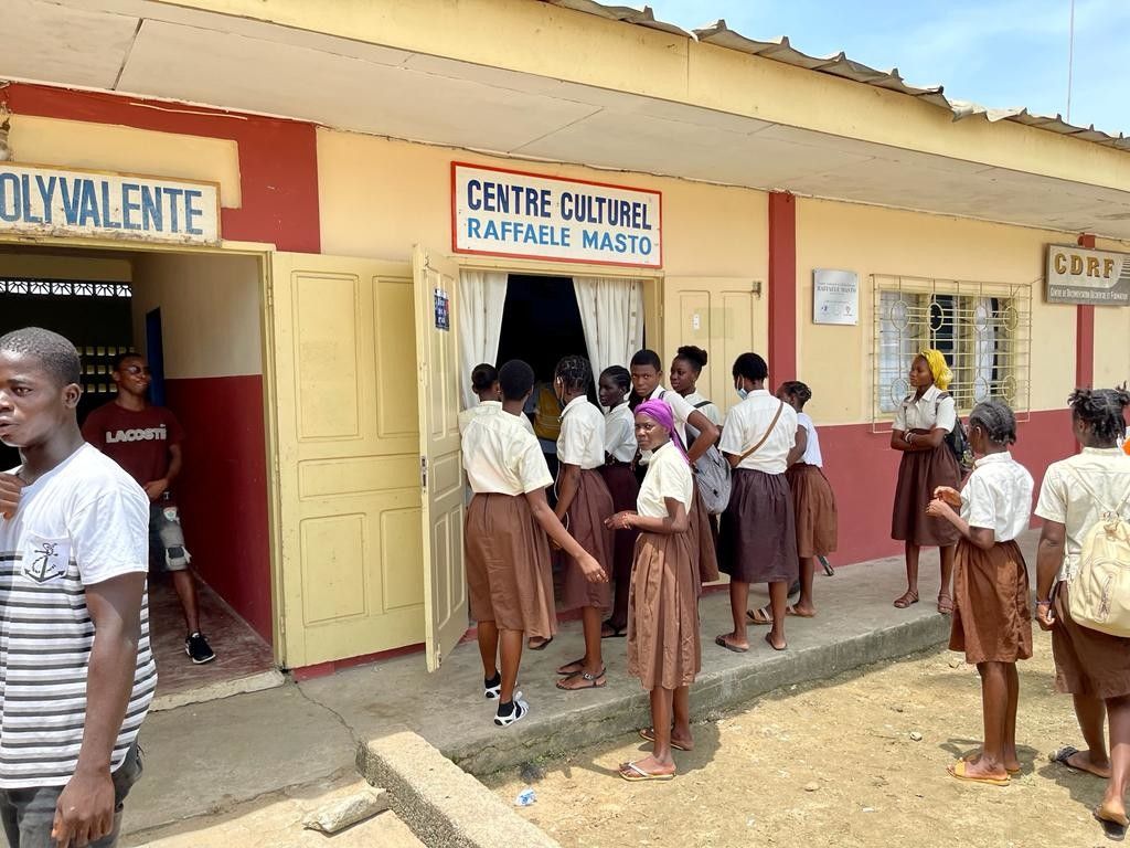 Costa D'Avorio, centro culturale 'Raffaele Masto'&nbsp;