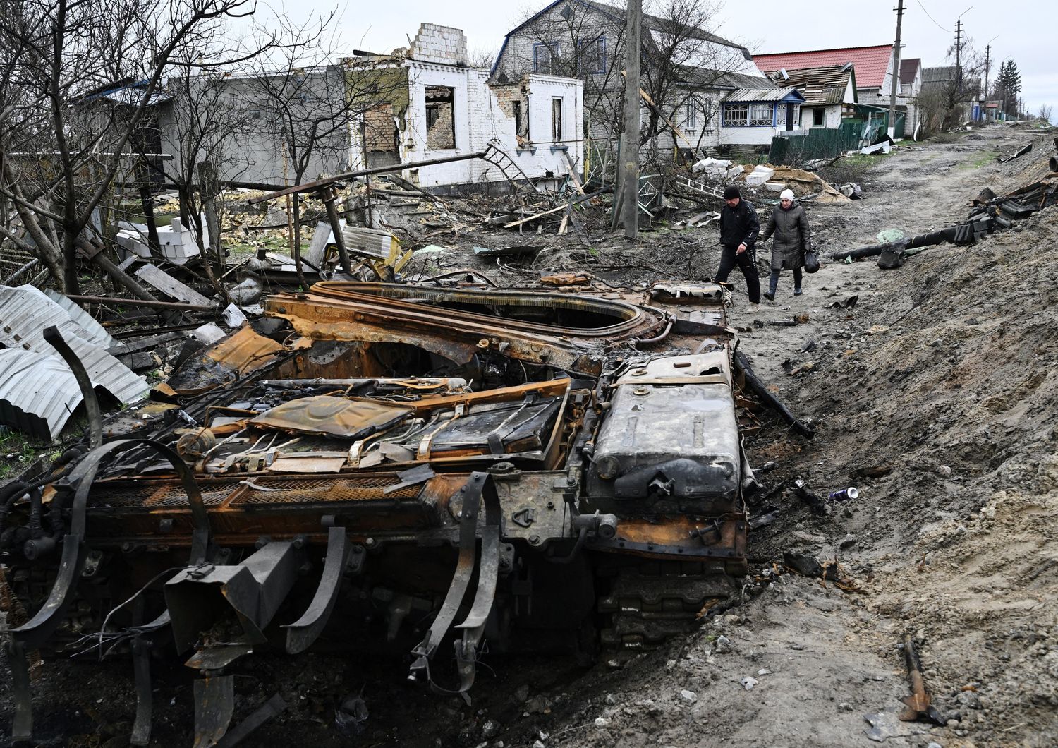 Il villaggio di  Zalissya, a nord di kiev&nbsp;