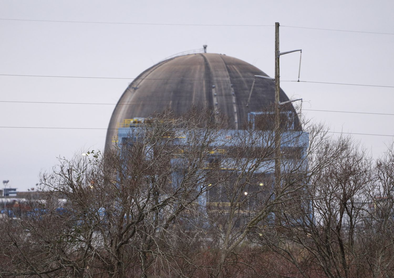 La centrale nucleare del Texas vicino a Bay City&nbsp;