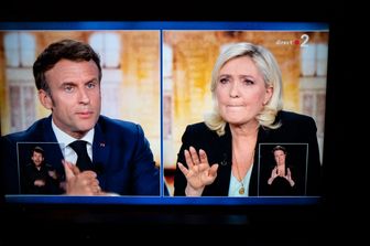 Il dibattito tv tra Macron e Le Pen