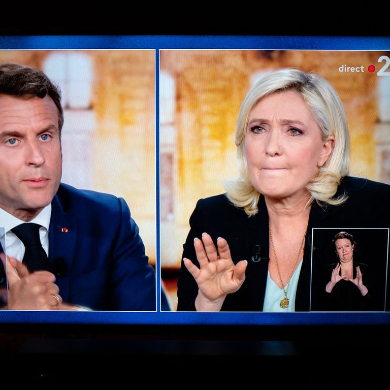 Il dibattito tv tra Macron e Le Pen