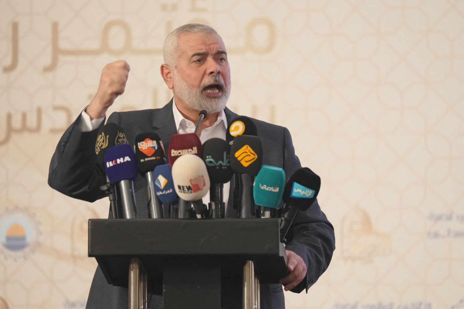 Il leader del Movimento islamico Ismail Haniyeh