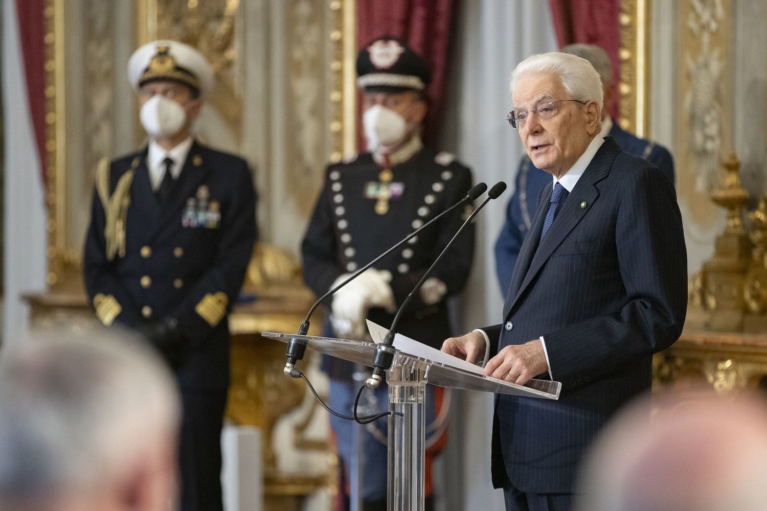 Il presidente della Repubblica Sergio Mattarella&nbsp;