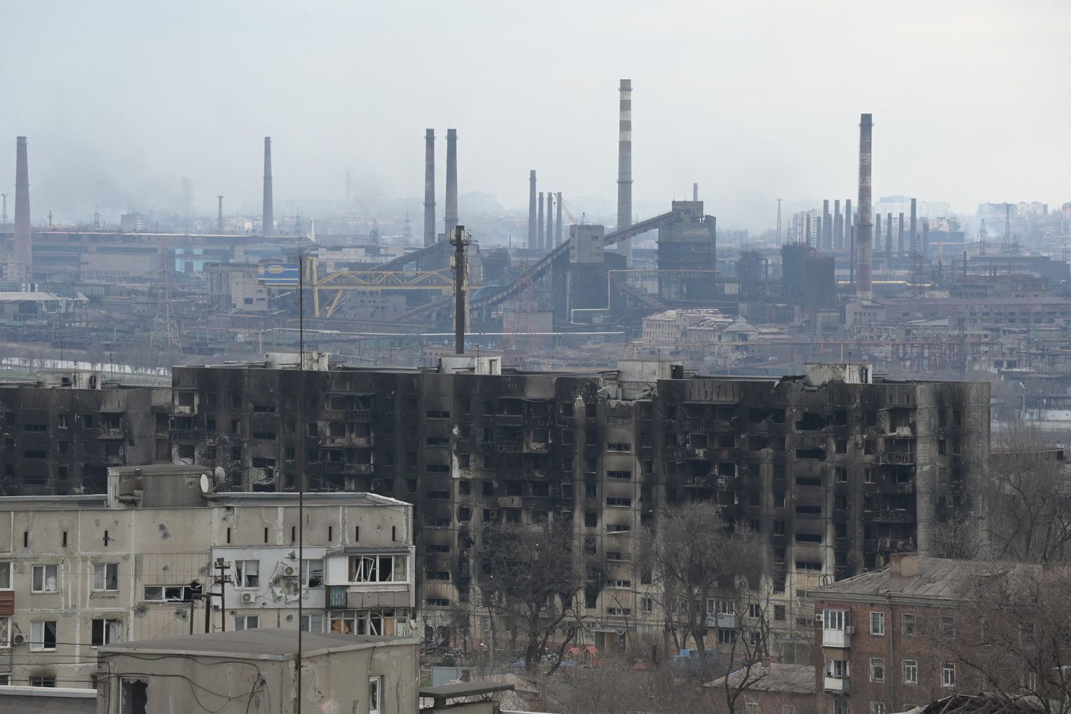 L'acciaieria Azovstal di Mariupol