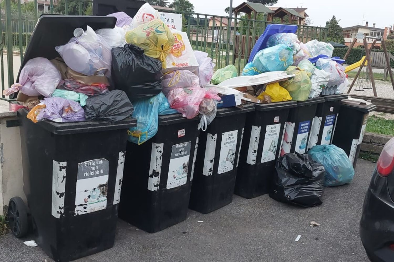 Rifiuti Roma, Tor Vergata