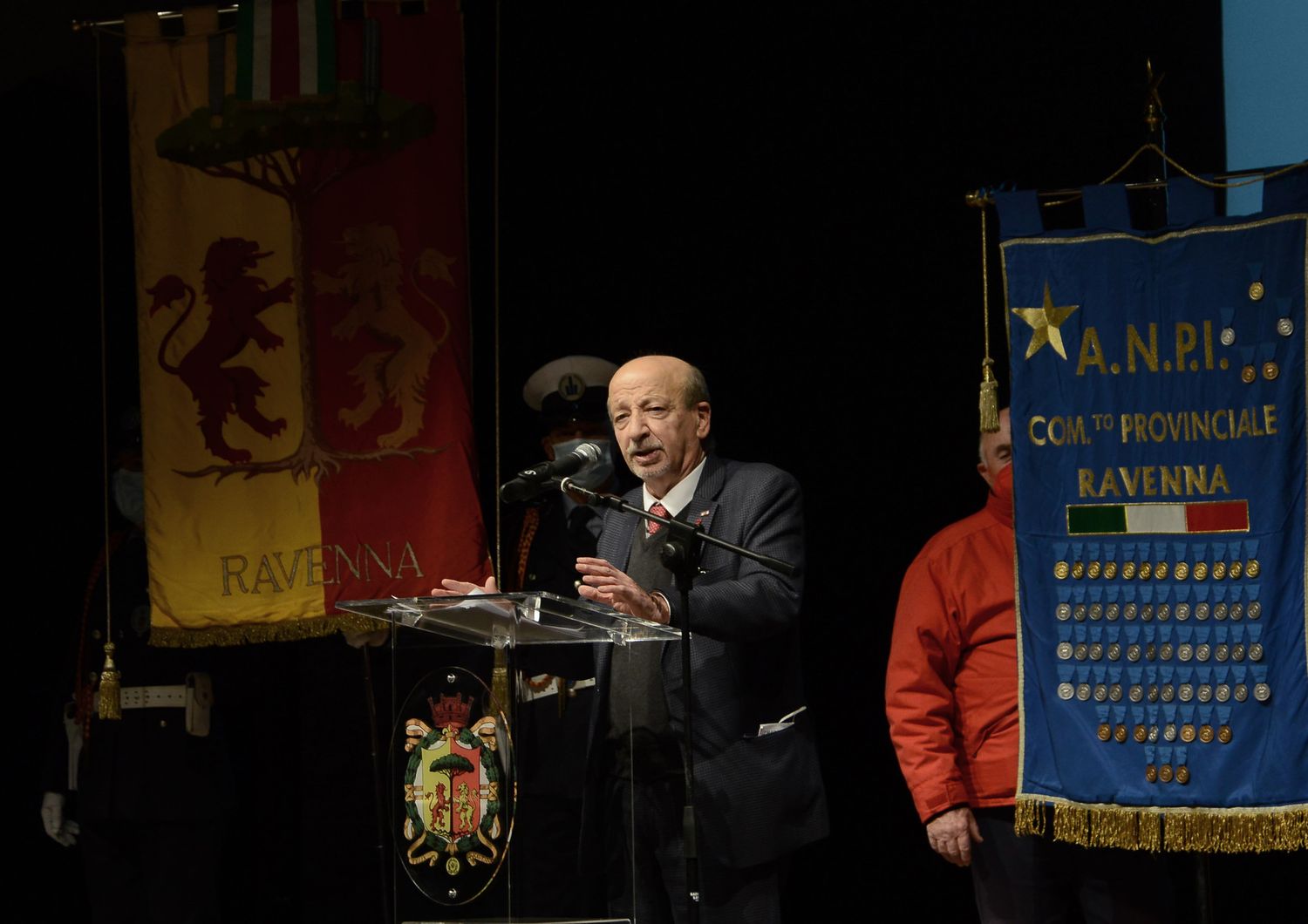 Gianfranco Pagliarulo, presidente del'Anpi