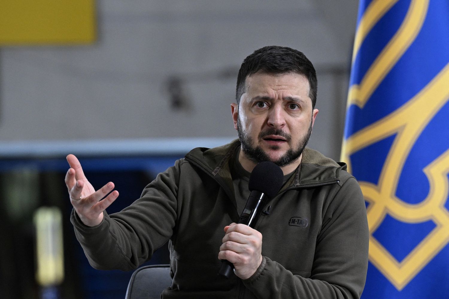 Il presidente ucraino Volodymyr Zelensky &nbsp;