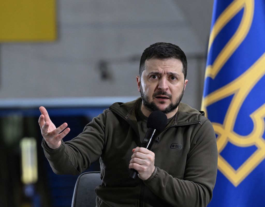 Il presidente ucraino Volodymyr Zelensky &nbsp;