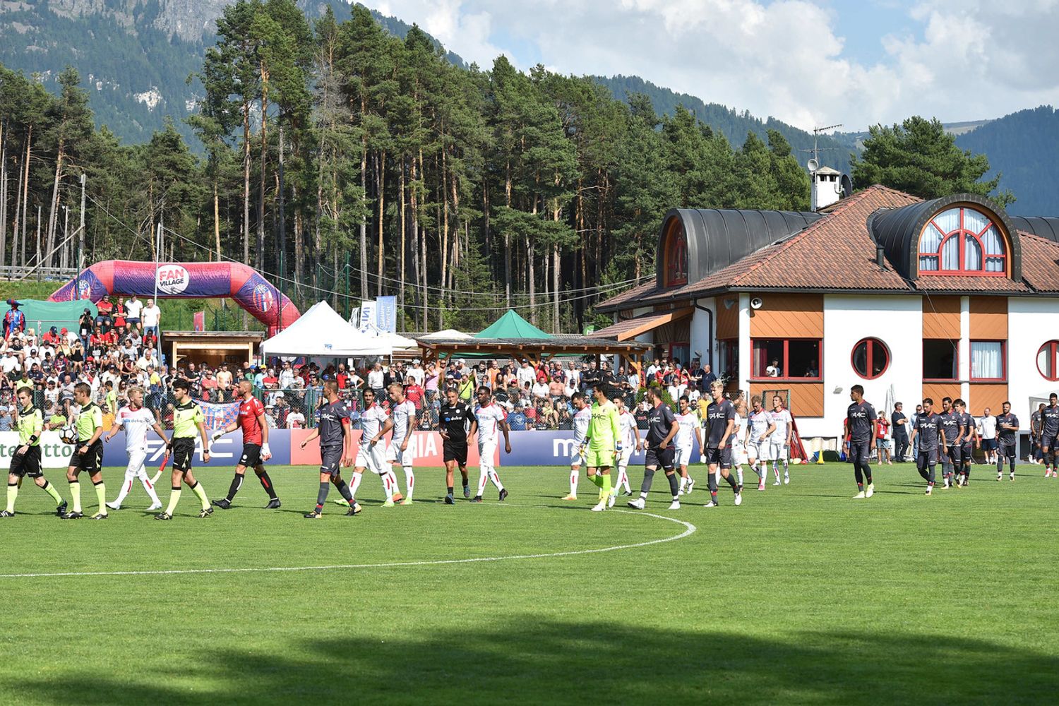 Lo stadio di Castelrotto&nbsp;