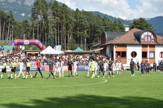 Lo stadio di Castelrotto&nbsp;