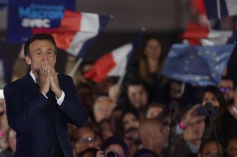 Il presidente Emmanuel Macron&nbsp;