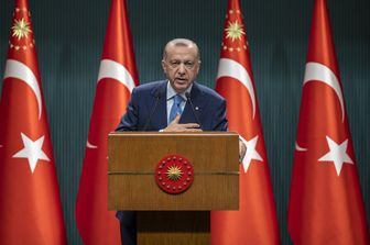 Il presidente turco Erdogan