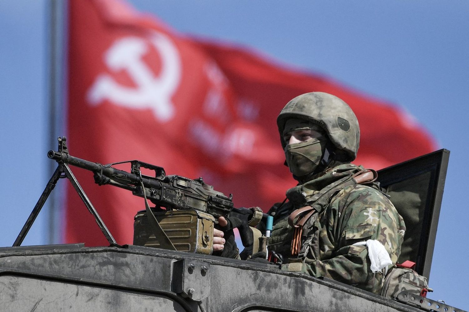 Truppe filo-russe a Kherson &nbsp;