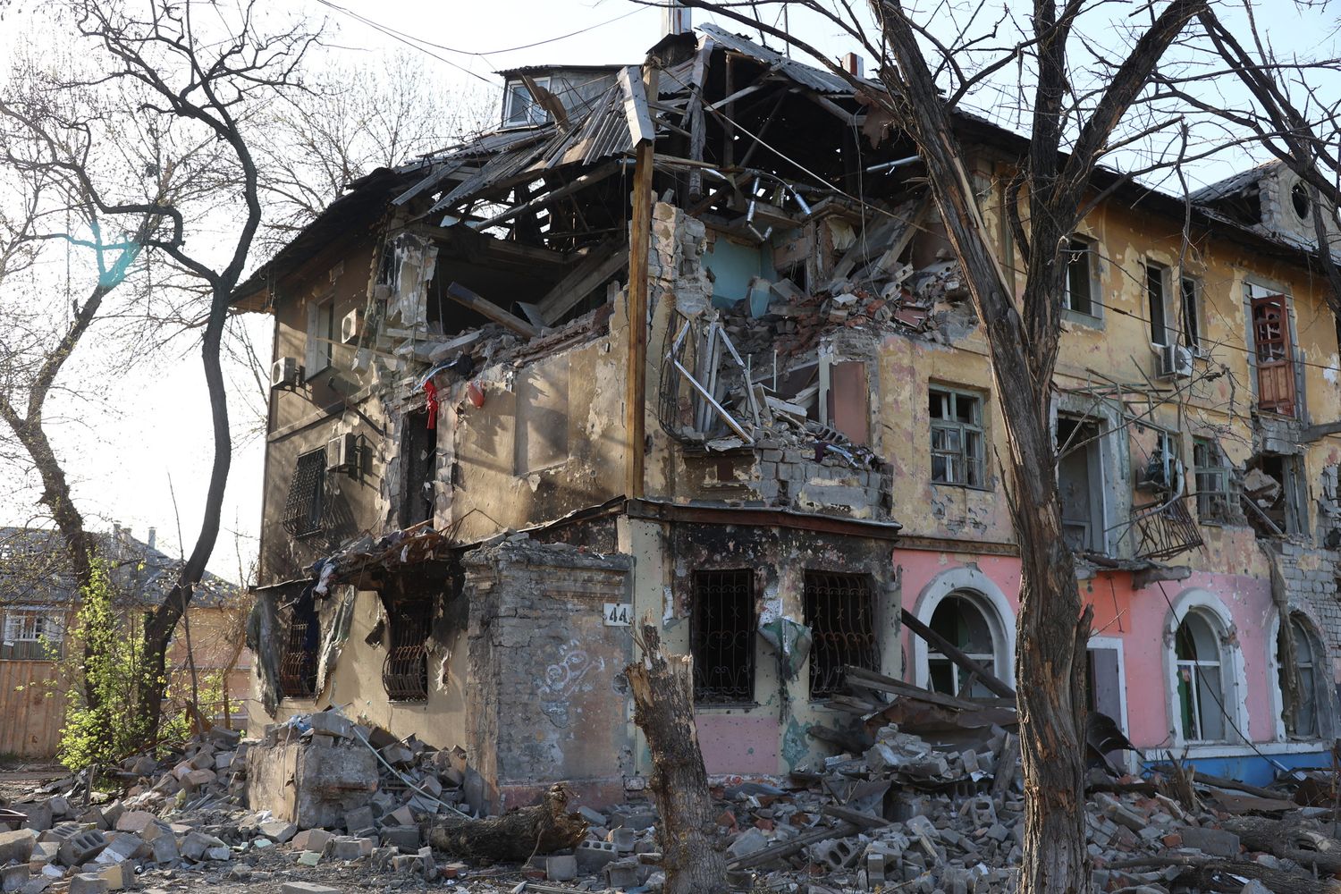 Mariupol bombardata