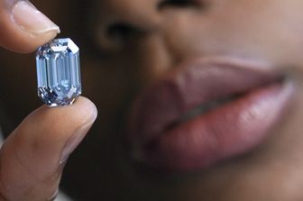 The De Beers Cullinan Blue - diamante blu&nbsp;