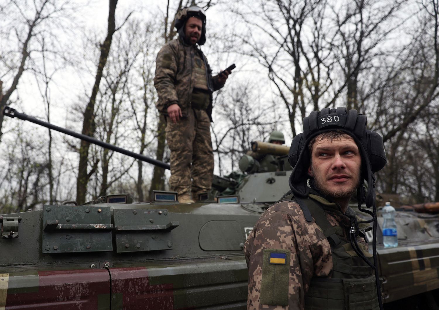 Soldati ucraini a Izyum&nbsp;