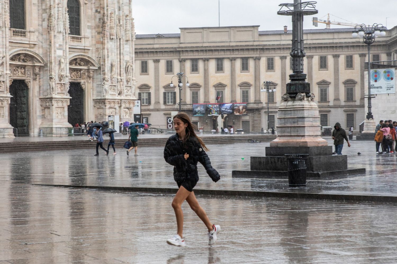 Pioggia a Milano&nbsp;