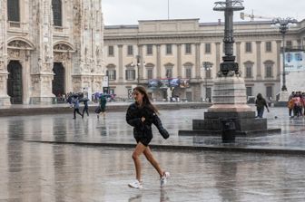 Pioggia a Milano&nbsp;