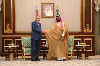 Erdogan e&nbsp;Mohammed Bin Salman