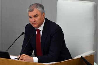 Il presidente della Duma, Vyacheslav Volodin