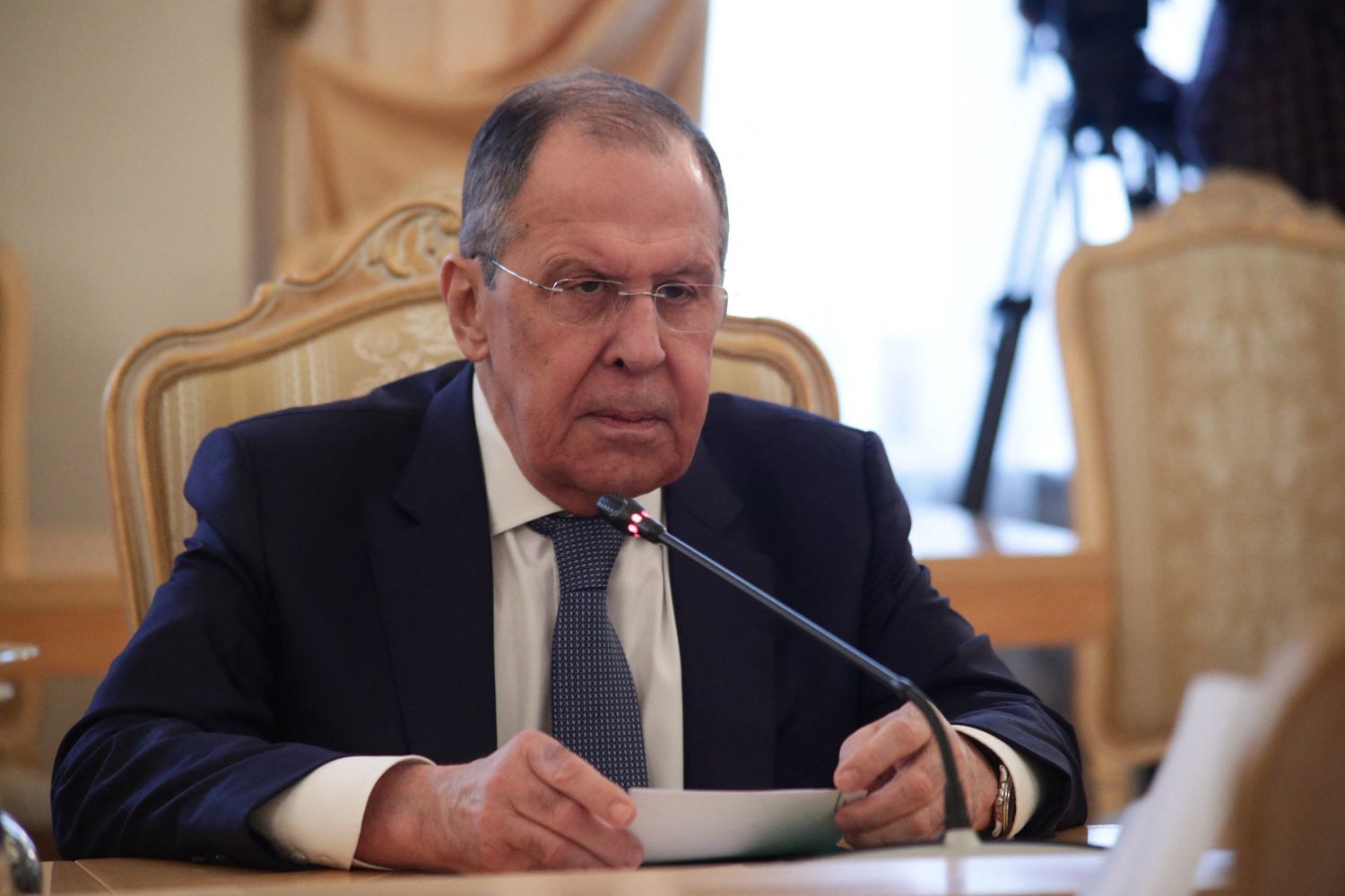 Il ministro degli Esteri russo, Serghei Lavrov